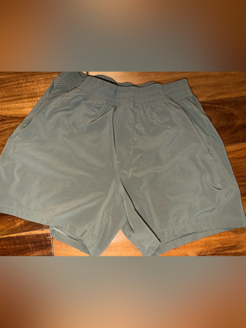 Men’s Pace Breaker Linerless 5” shorts - Grey Sage - M